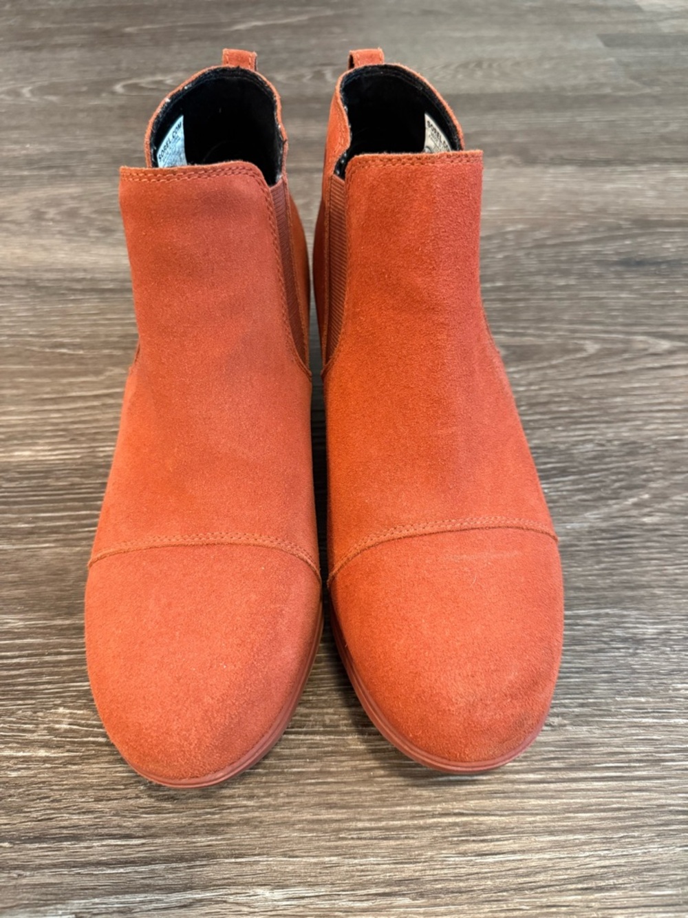 Sorel Women's Rust Suede Chelsea Ankle Boots